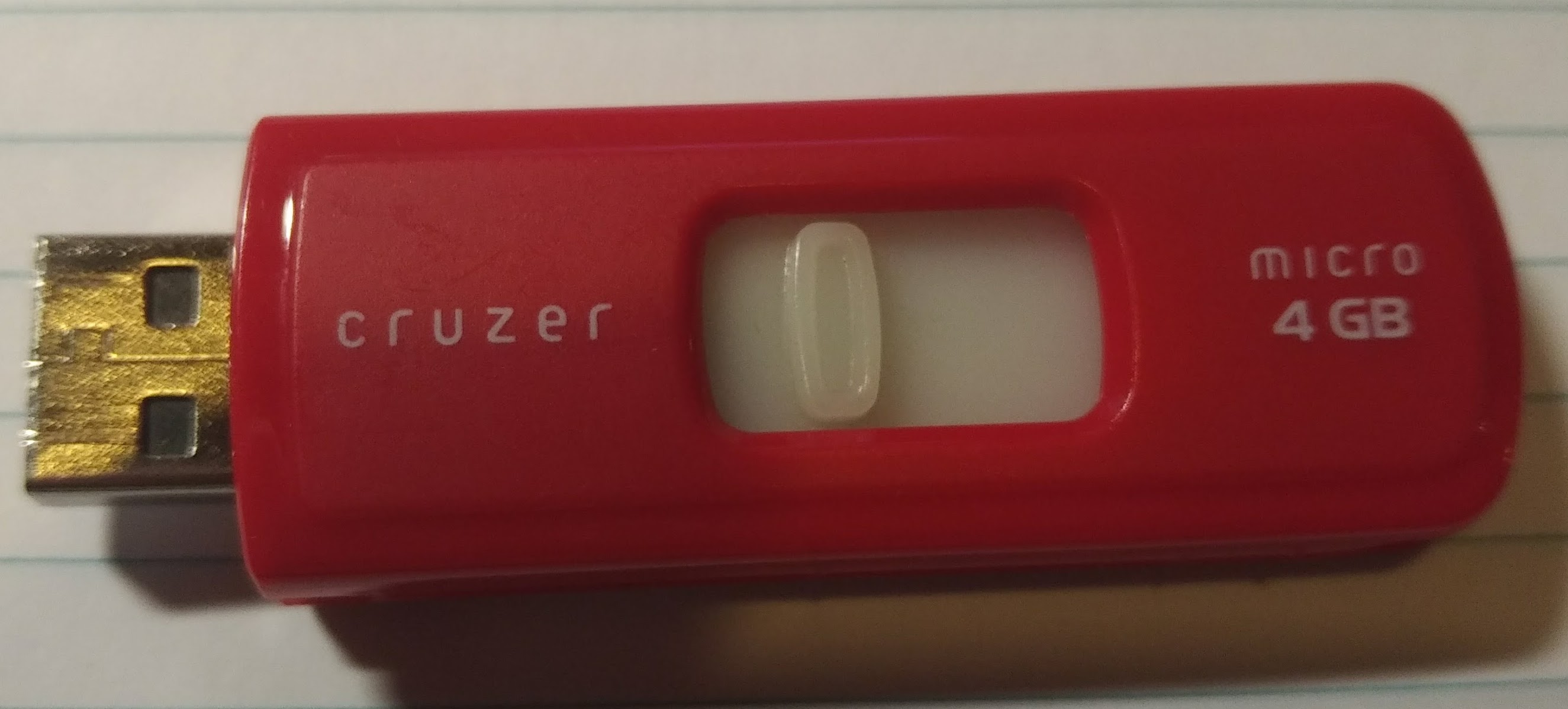 Reward for a working 4GB Sandisk Cruzer SDCZ6B-004G BH0905NZUB